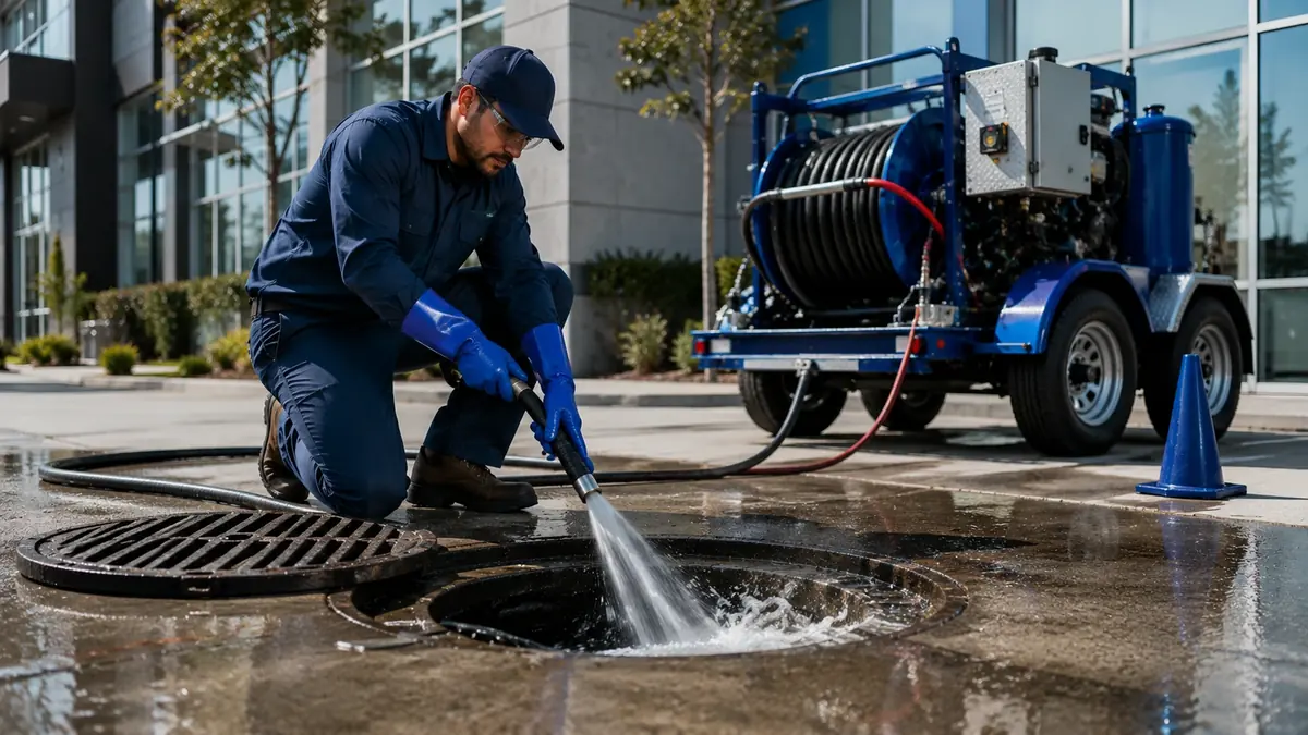Commercial Hydro Jet Drain Cleaning in Scotts Valley